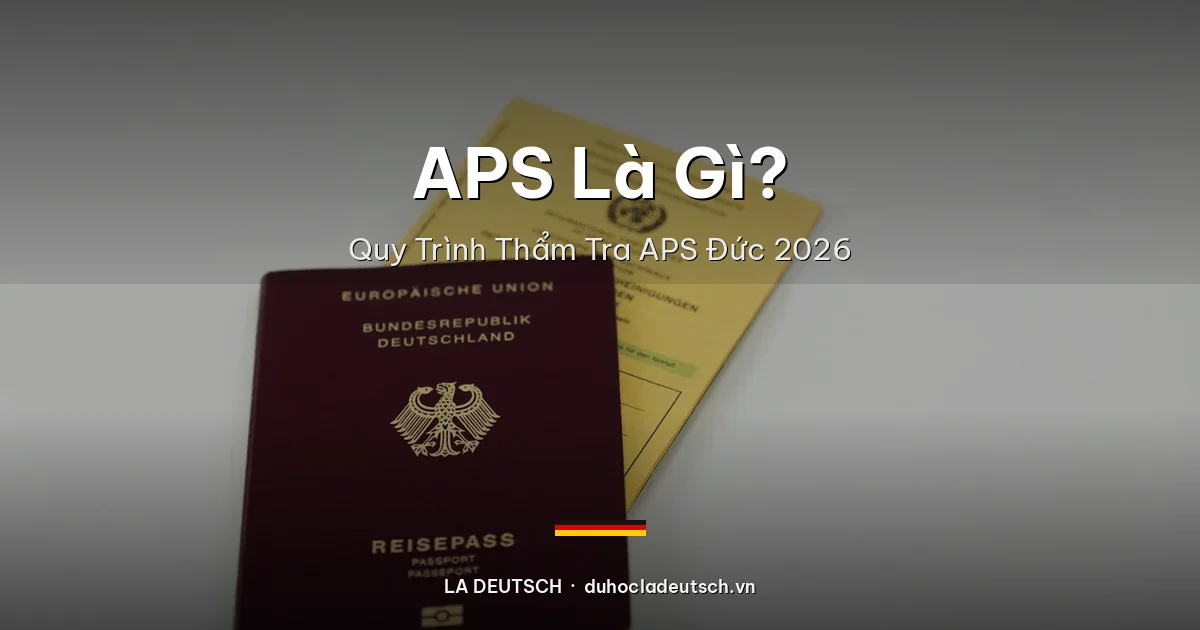 APS Là Gì? Hướng Dẫn Quy Trình Thẩm Tra APS Đức 2026 Từ A Đến Z